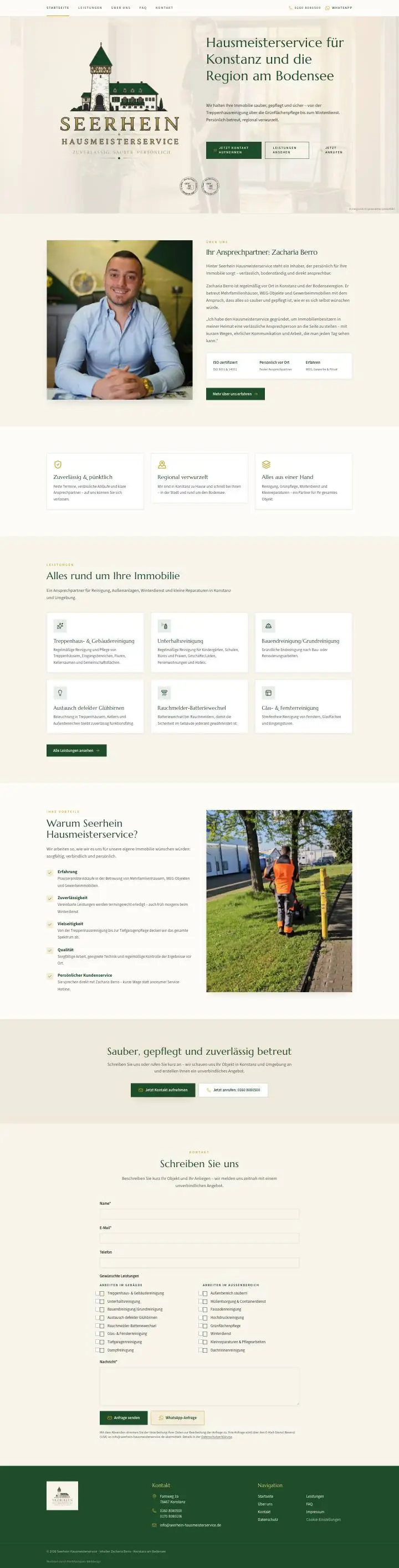 Website Seerhein Hausmeisterservice