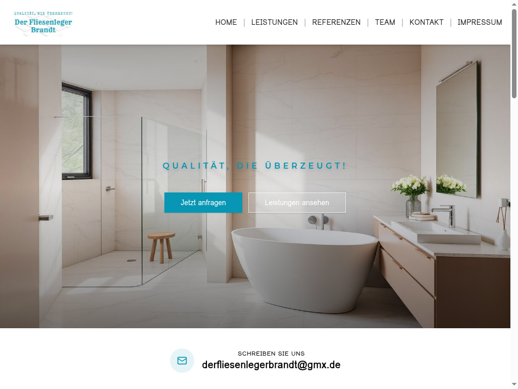 Vorschau der Website Der Fliesenleger Brandt